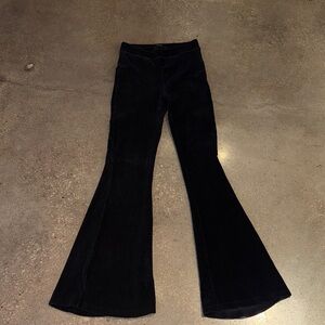 Bershka Black Flare Pants